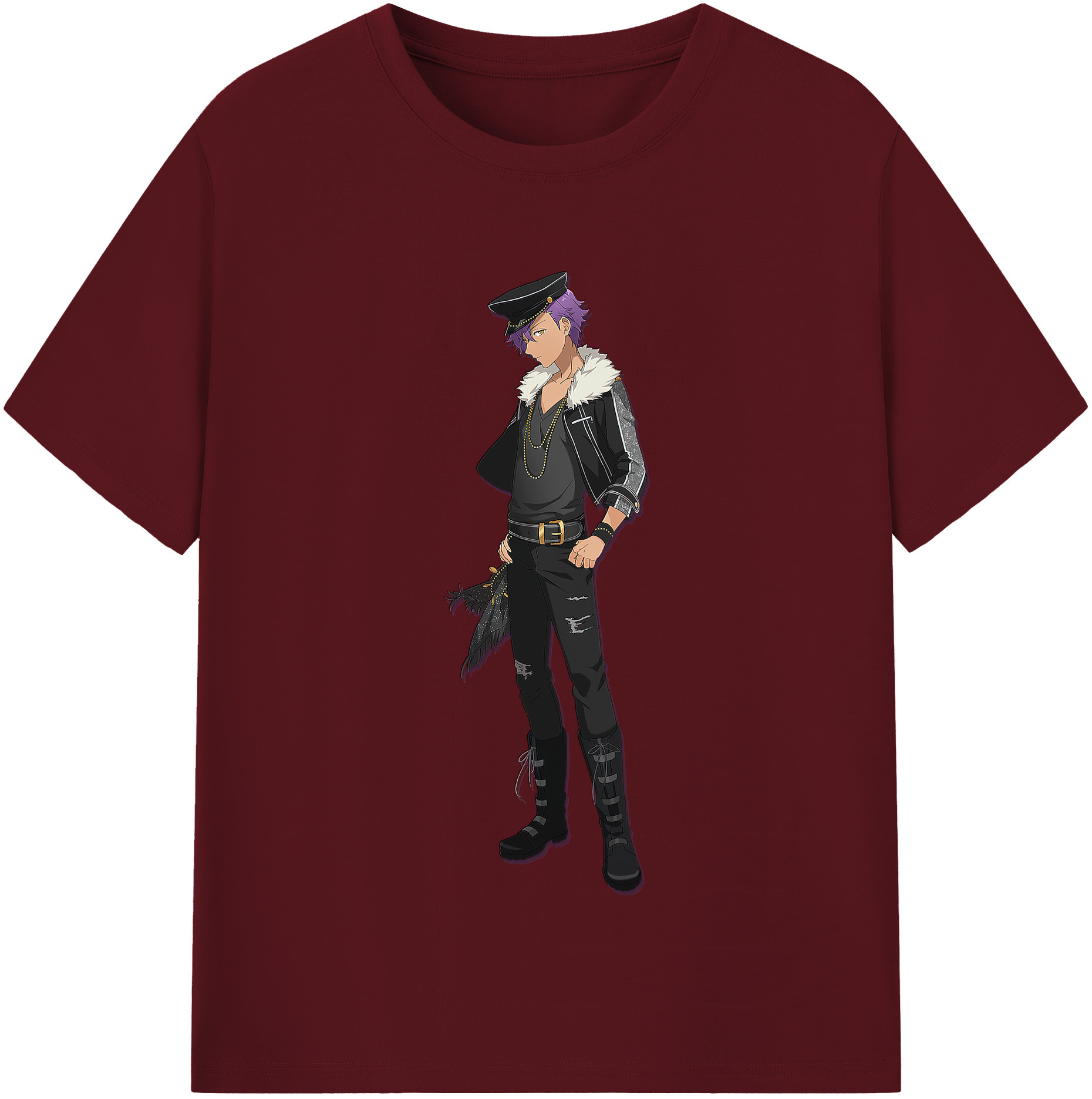 （画像用） あんさんぶるスターズ! Ensemble Stars 綿100％半袖Tシャツ（フロントプリント）